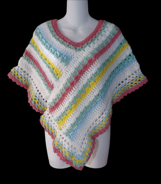 Stripy Poncho