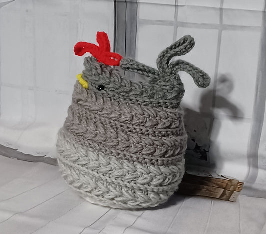 Crocheted Stuffed Chicken
