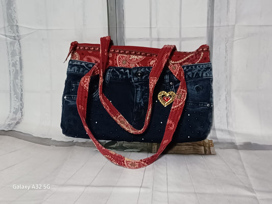 Up Cycled Vera Bradley Bag